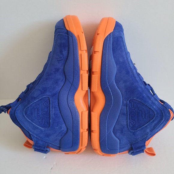 NEW Fila Grant Hill 2 New York Knicks Basketball Shoes Size 8 Blue Orange main image 4